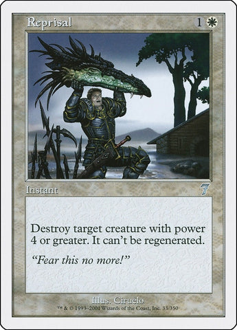 Image for Reprisal (33) - Magic: The Gathering