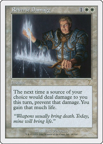 Image for Reverse Damage (34) - Magic: The Gathering