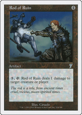 Image for Rod of Ruin (314) - Magic: The Gathering