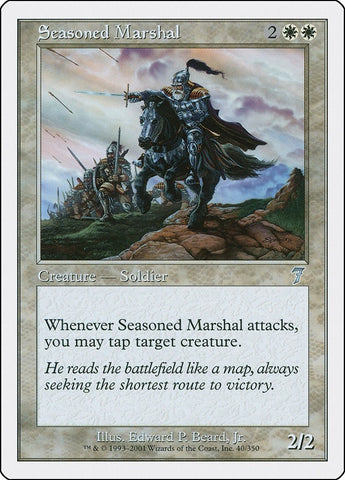 Image for Seasoned Marshal (40) - Magic: The Gathering
