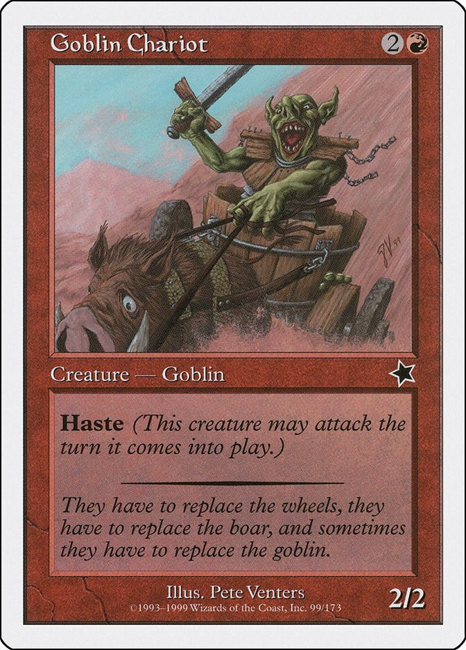 Image for Goblin Chariot (99) [Starter 1999]