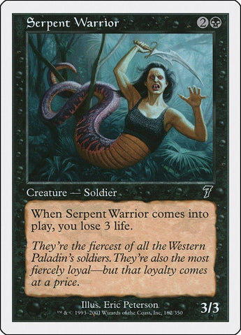 Image for Serpent Warrior (162) - Magic: The Gathering