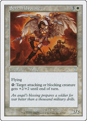 Image for Serra Advocate (41) - Magic: The Gathering