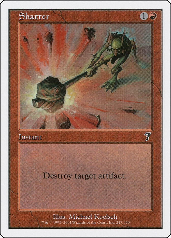 Image for Shatter (217) - Magic: The Gathering