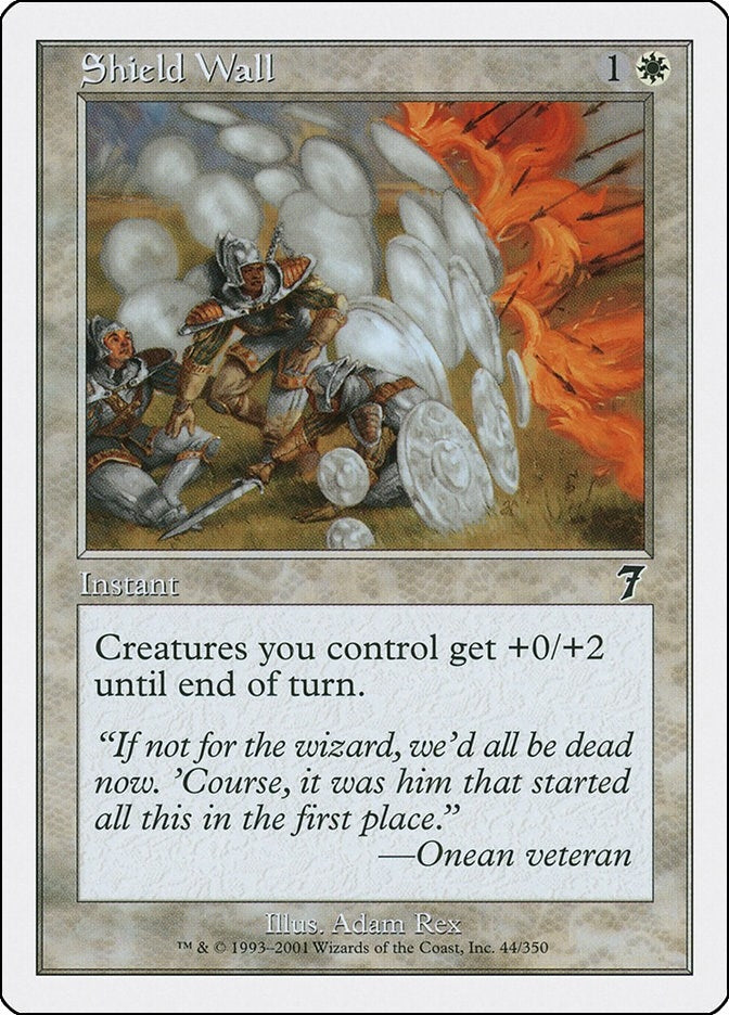 Image for Shield Wall (44) - Magic: The Gathering