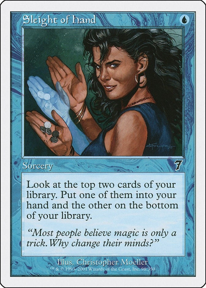 Image for Sleight of Hand (98) - Magic: The Gathering