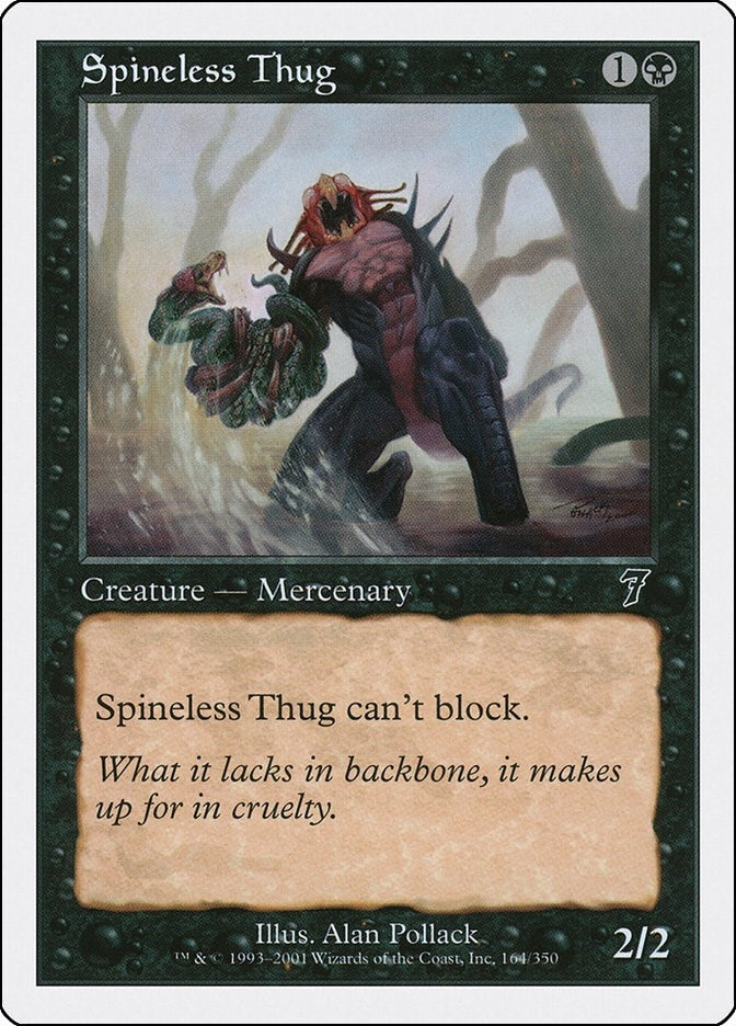 Image for Spineless Thug (164) - Magic: The Gathering