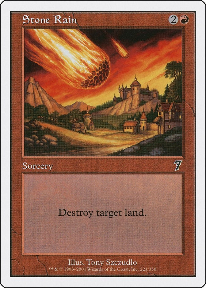 Image for Stone Rain (221) - Magic: The Gathering
