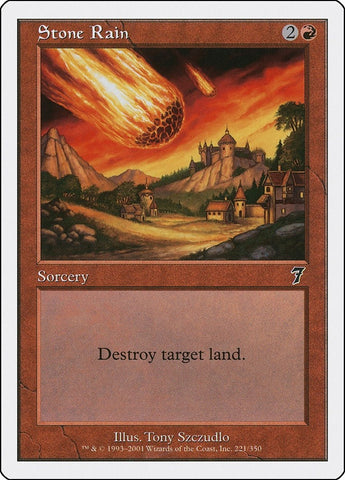 Image for Stone Rain (221) - Magic: The Gathering