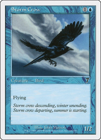 Image for Storm Crow (100) - Magic: The Gathering