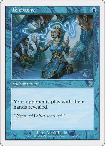 Image for Telepathy (102) - Magic: The Gathering