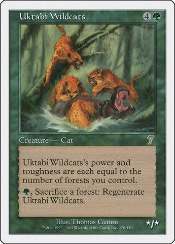 Image for Uktabi Wildcats (278) - Magic: The Gathering
