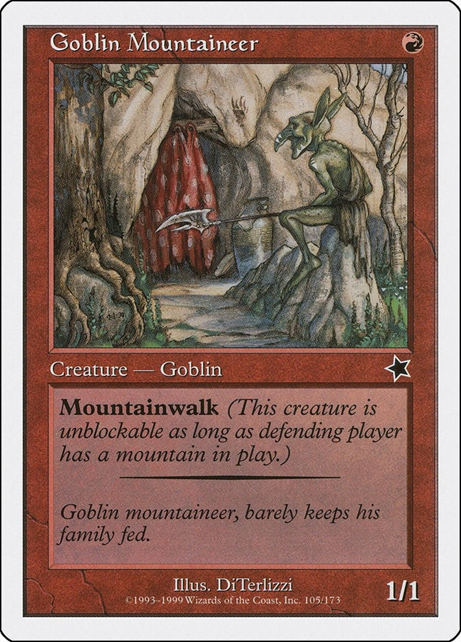 Image for Goblin Mountaineer (105) [Starter 1999]