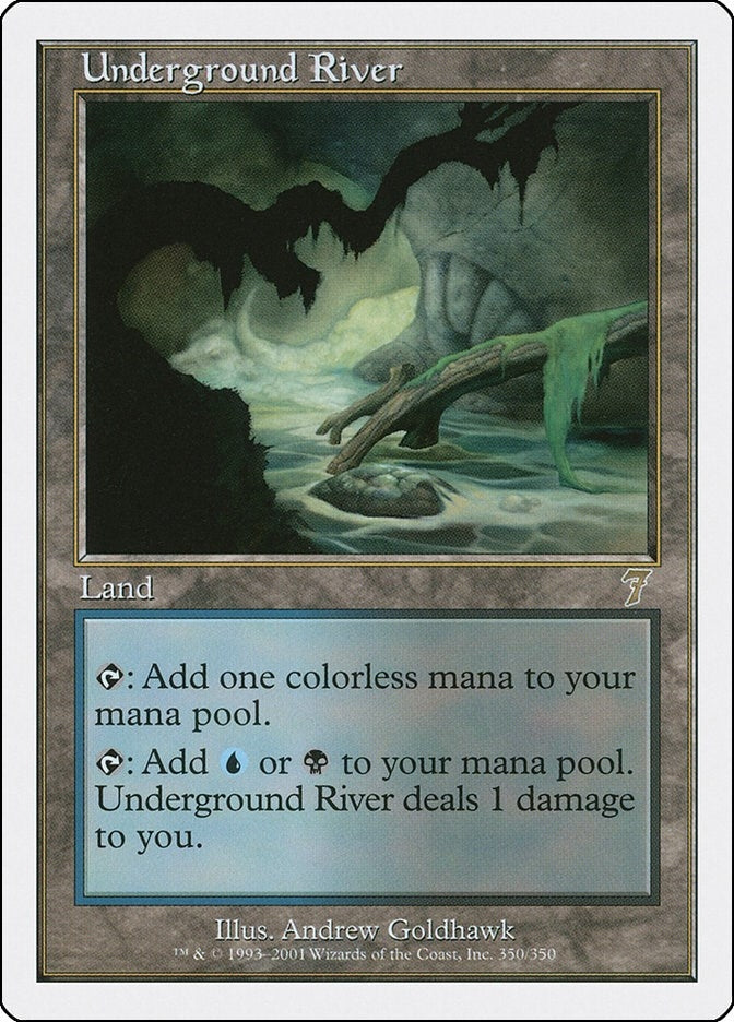 Image for Underground River (350) - Magic: The Gathering