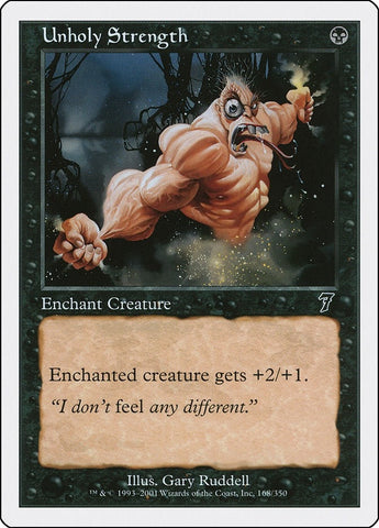 Image for Unholy Strength (168) (7ED)