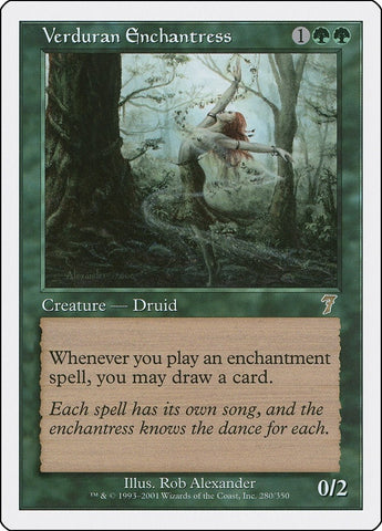 Image for Verduran Enchantress (280) - Magic: The Gathering