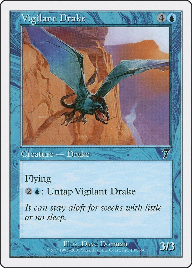 Image for Vigilant Drake (109) - Magic: The Gathering