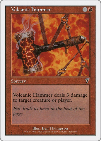 Image for Volcanic Hammer (226) - Magic: The Gathering
