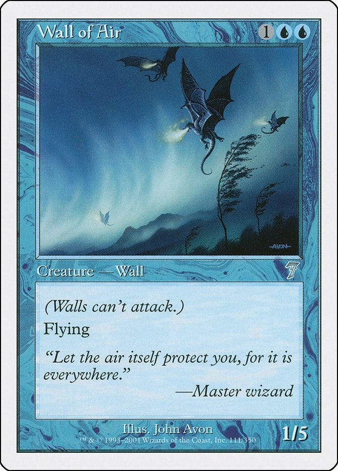 Image for Wall of Air (111) (7ED)