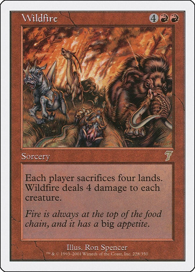 Image for Wildfire (228) - Magic: The Gathering
