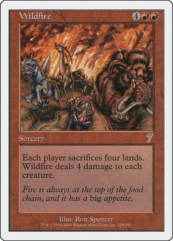 Image for Wildfire (228) - Magic: The Gathering