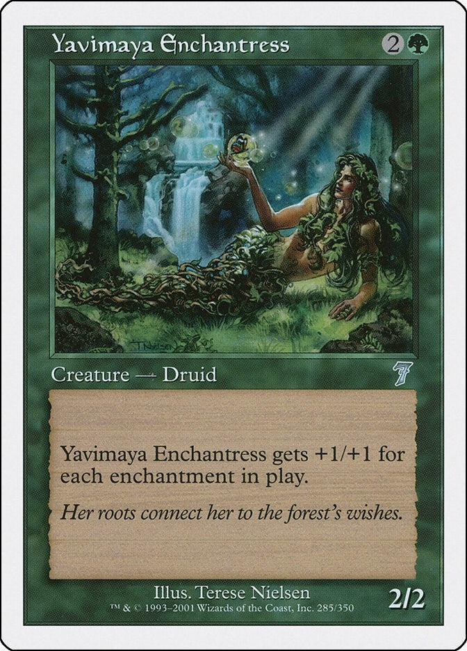 Image for Yavimaya Enchantress (285) - Magic: The Gathering
