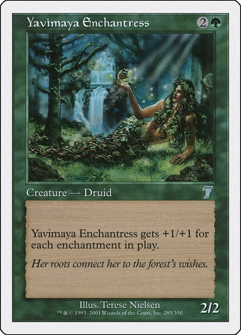Image for Yavimaya Enchantress (285) - Magic: The Gathering
