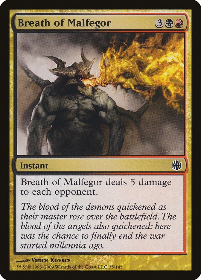 Image for Breath of Malfegor (35) (ARB)