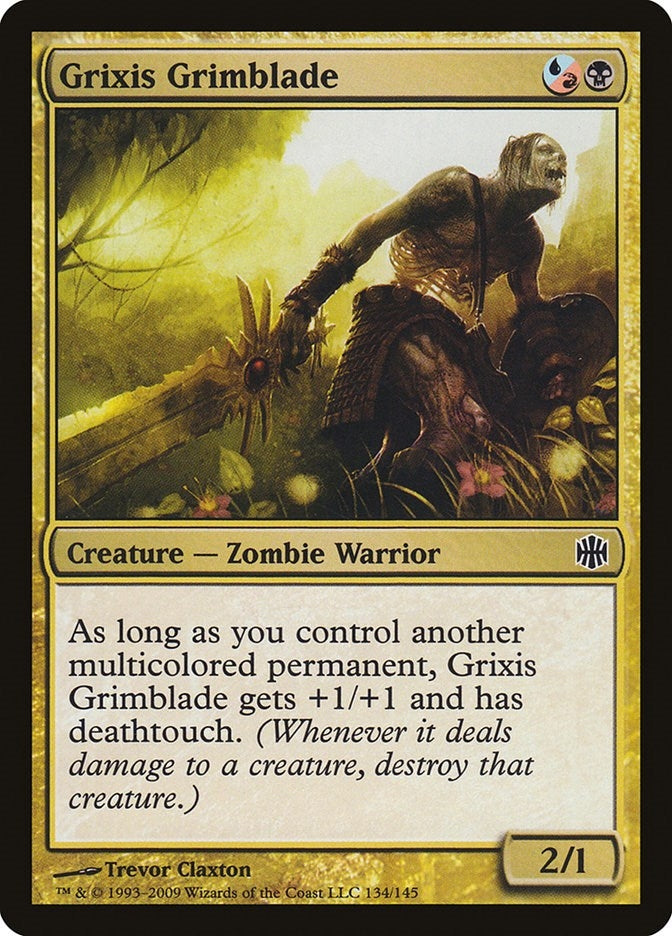 Image for Grixis Grimblade (134) (ARB)