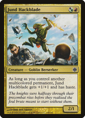 Image for Jund Hackblade (138) (ARB)