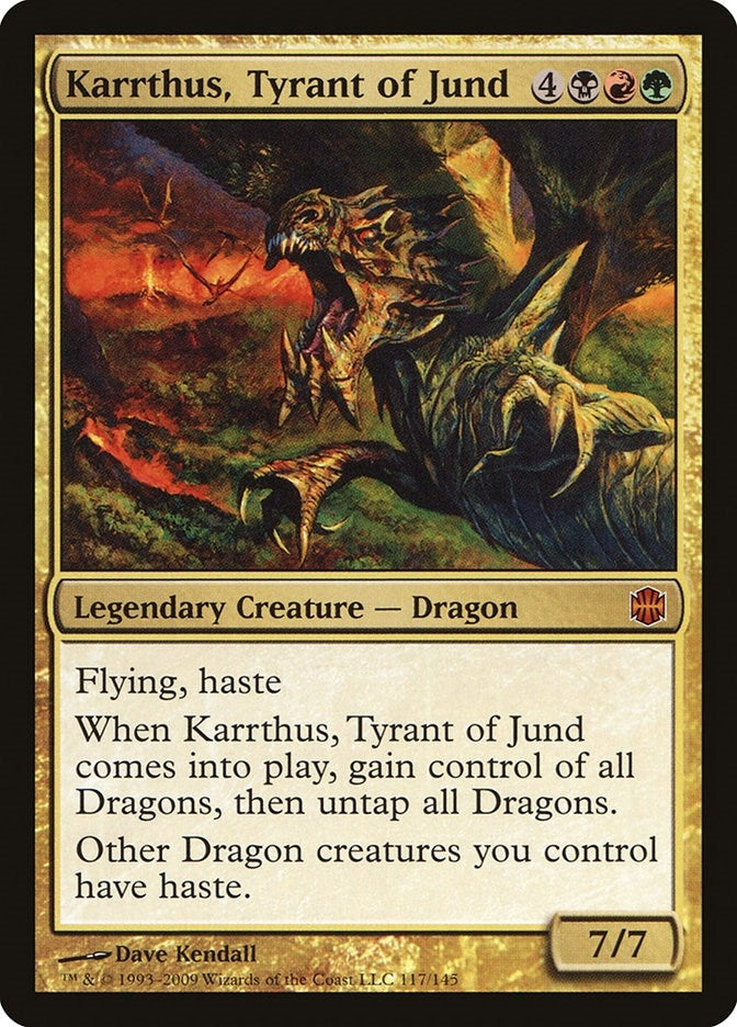 Image for Karrthus, Tyrant of Jund (117) (ARB)