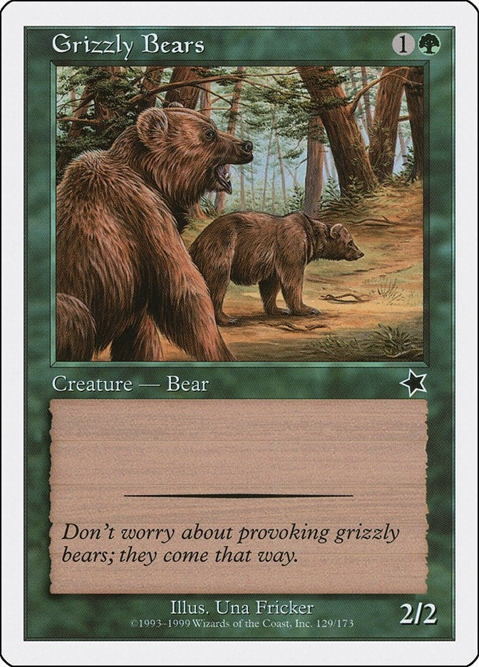 Image for Grizzly Bears (129) [Starter 1999]