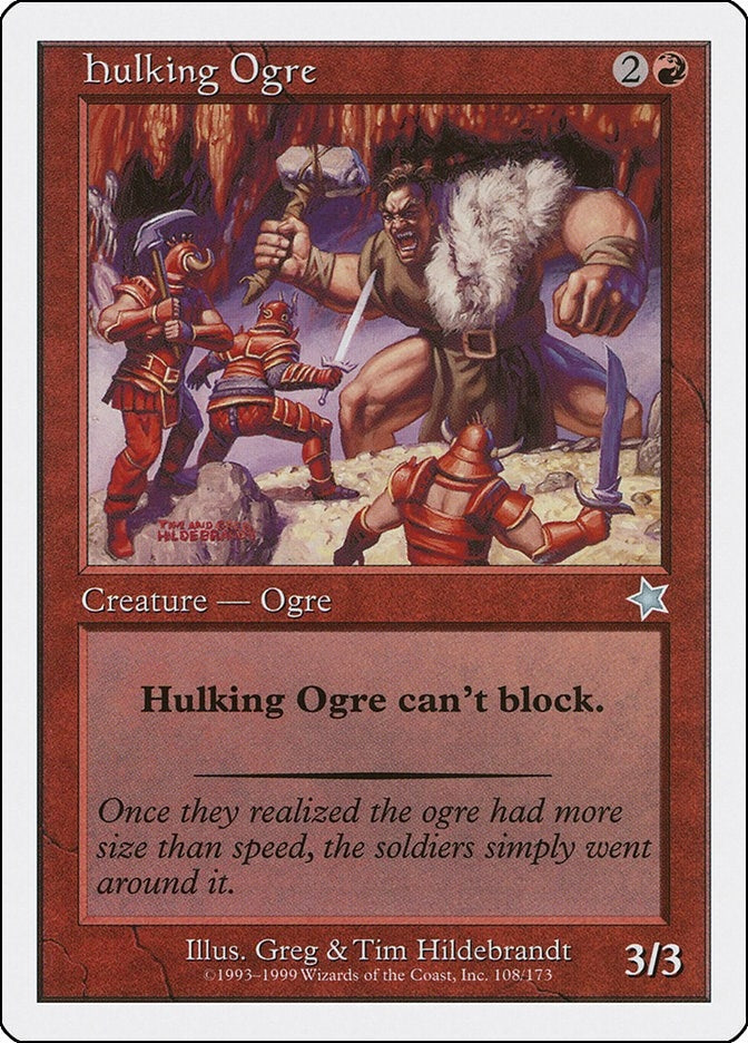 Image for Hulking Ogre (108) [Starter 1999]