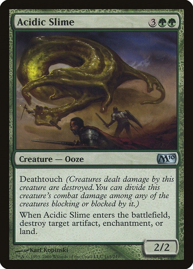 Image for Acidic Slime (165) [Magic 2010 (M10)]
