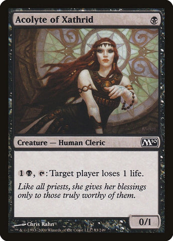 Image for Acolyte of Xathrid (83) [Magic 2010 (M10)]