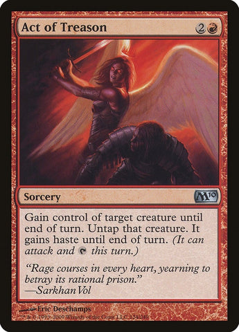 Image for Act of Treason (124) [Magic 2010 (M10)]