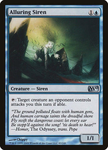 Image for Alluring Siren (43) [Magic 2010 (M10)]