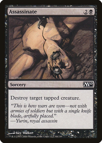 Image for Assassinate (84) [Magic 2010 (M10)]