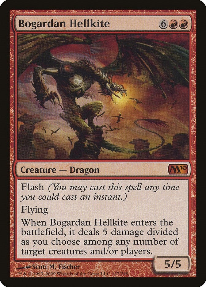 Image for Bogardan Hellkite (127) [Magic 2010 (M10)]