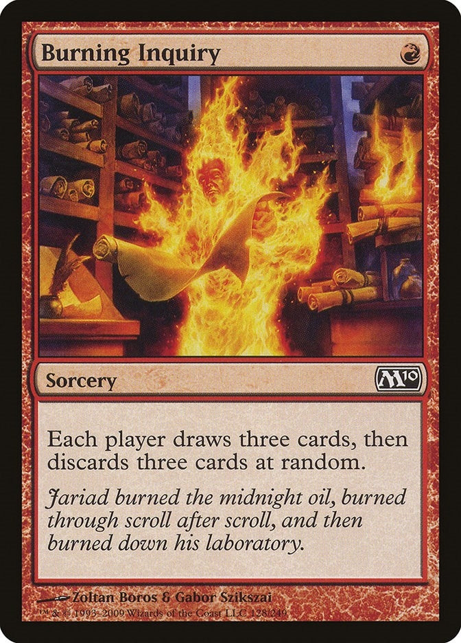 Image for Burning Inquiry (128) [Magic 2010 (M10)]