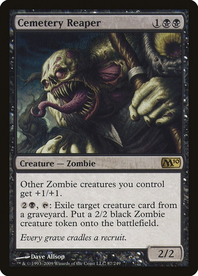 Image for Cemetery Reaper (87) [Magic 2010 (M10)]