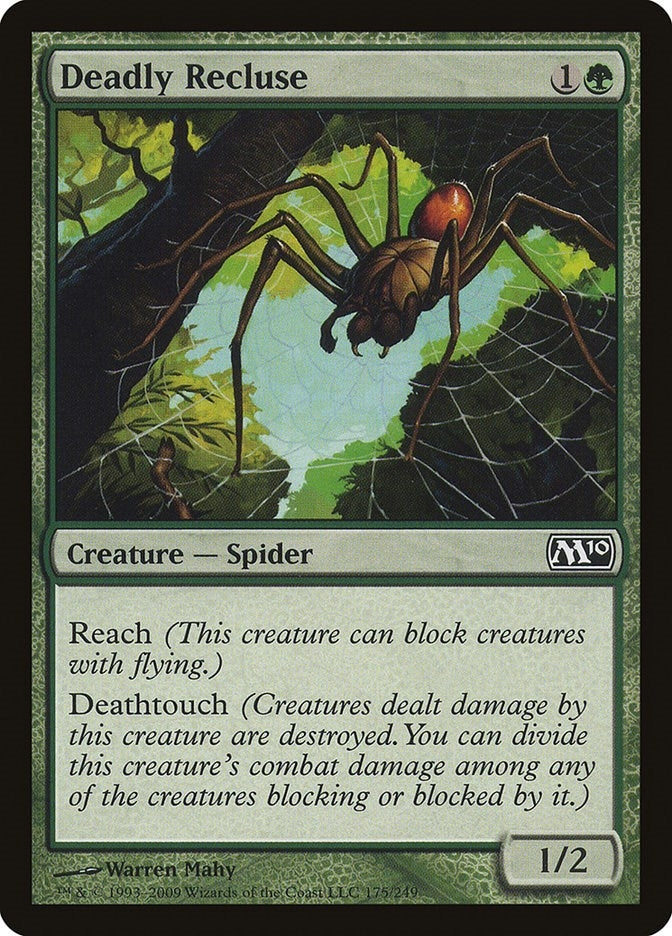 Image for Deadly Recluse (175) [Magic 2010 (M10)]