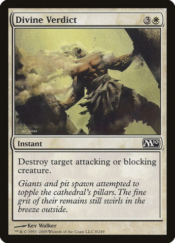 Image for Divine Verdict (8) [Magic 2010 (M10)]