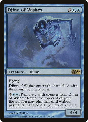 Image for Djinn of Wishes (50) [Magic 2010 (M10)]
