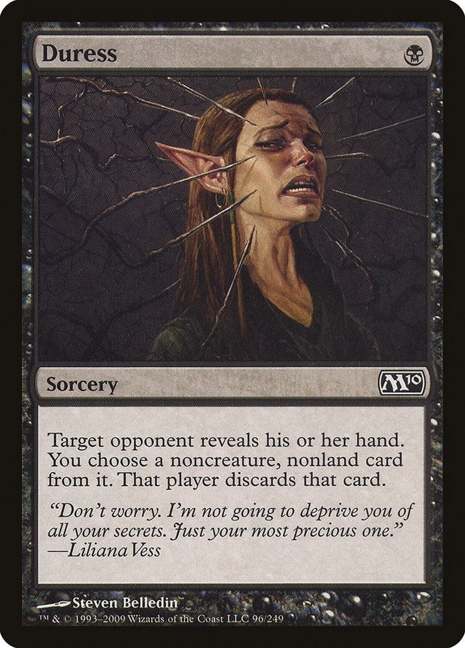 Image for Duress (96) [Magic 2010 (M10)]