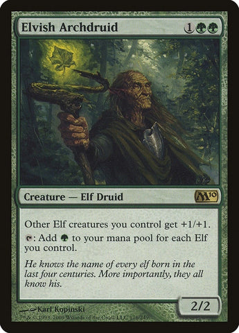 Image for Elvish Archdruid (176) [Magic 2010 (M10)]