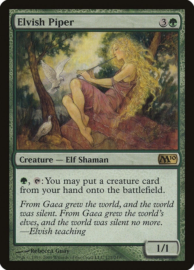 Image for Elvish Piper (177) [Magic 2010 (M10)]