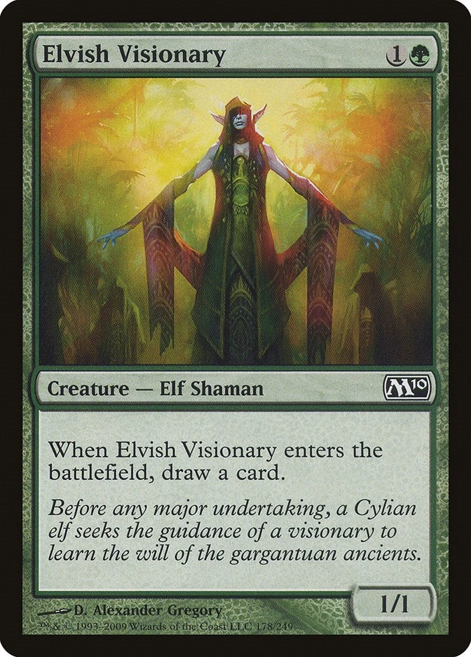Image for Elvish Visionary (178) [Magic 2010 (M10)]
