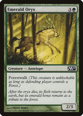 Image for Emerald Oryx (179) [Magic 2010 (M10)]