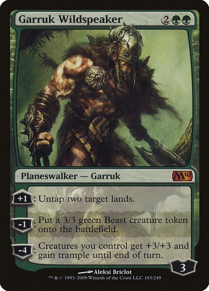 Image for Garruk Wildspeaker (183) [Magic 2010 (M10)]